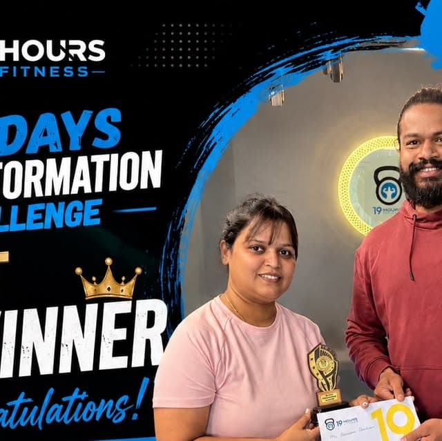 30 Days Transformation Challenge 1st Winner Award